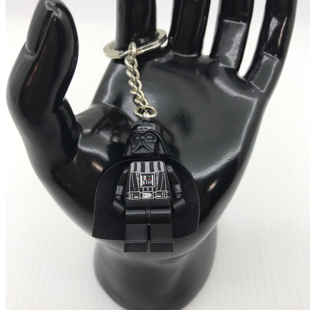 Goth Retro Lego Star Wars Darth Vader Minifigure Collectible Keychain - Picture 2 of 5